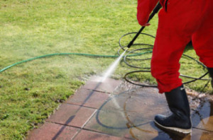 tile and grout pressure washing